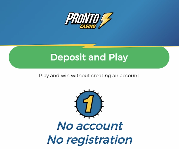 an image showing pronto pay n play casino's gameplay, bonus details and game visuals